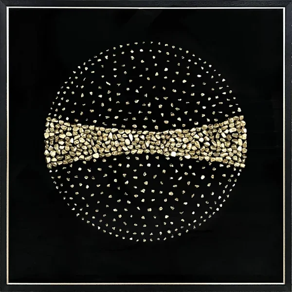 Castorama Vitrine Galets 60 X 60 Cm Doré 1